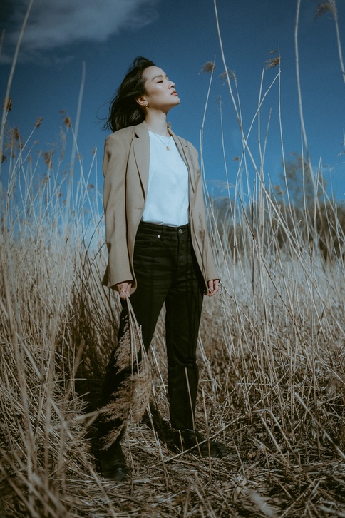 Between blue and you V